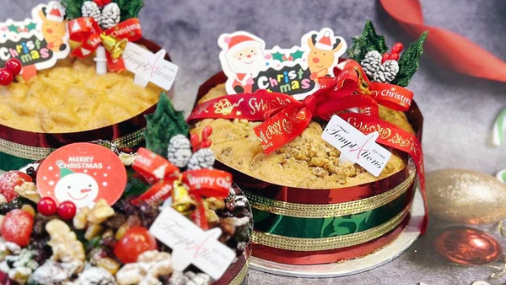 Somerset: Christmas Delights with Temptations Cakes Delivery