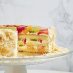 Mixed Fresh Fruit Flan Eggless