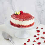 Red Velvet Cream Cheese Cake Eggless