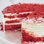Red Velvet Cream Cheese Cake Eggless