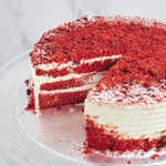 Red Velvet Cream Cheese Cake Eggless