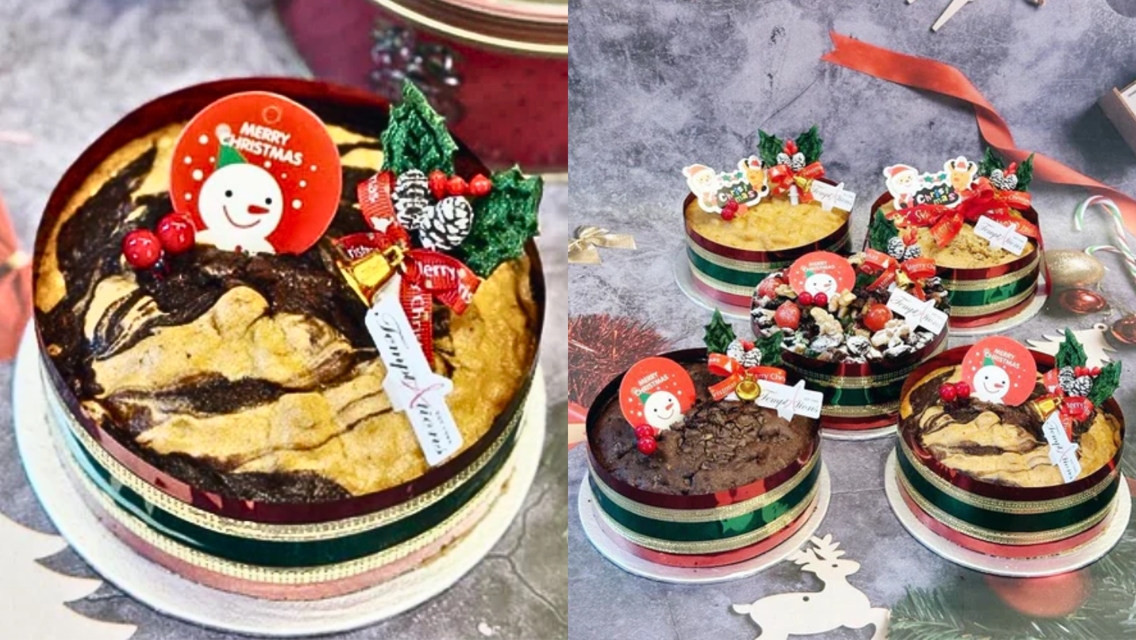 Discover The Delectable Christmas Cakes From Cakes Temptations