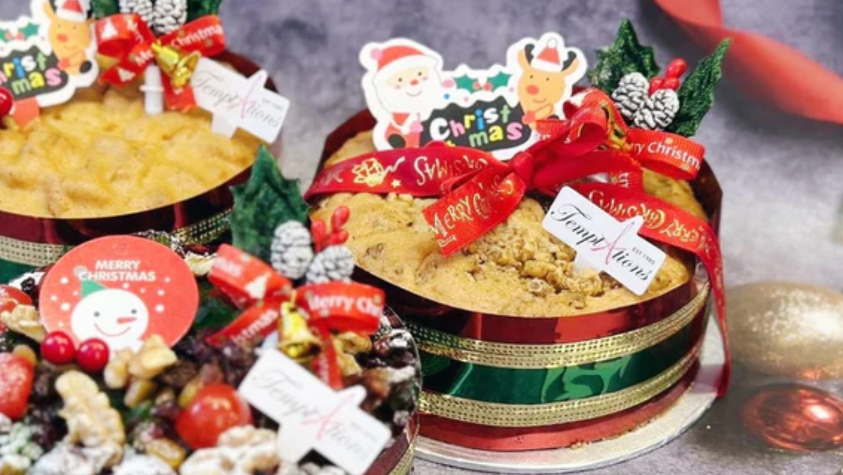 Fruity Christmas Cakes: Temptations Cakes Holiday Treats