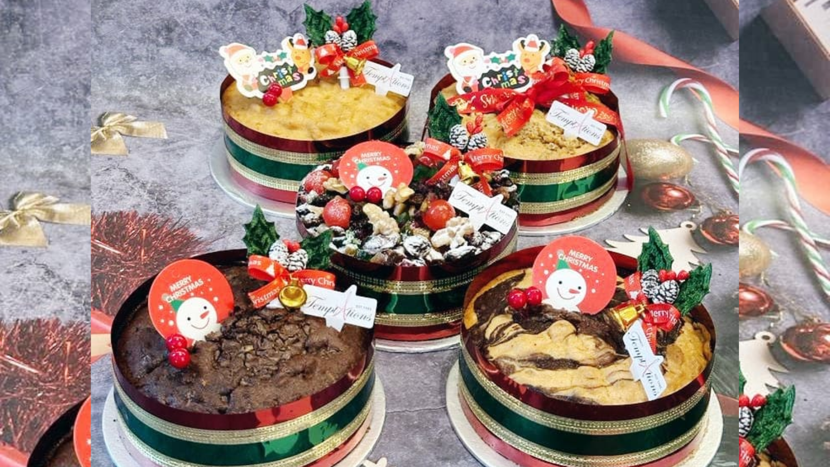 Sweet and Savoury: Discover Nutty Christmas Cakes from Temptations Cakes