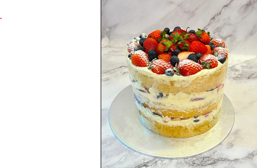 Fruit Overload Cake- Half Kg Eggless – Giftedgarden