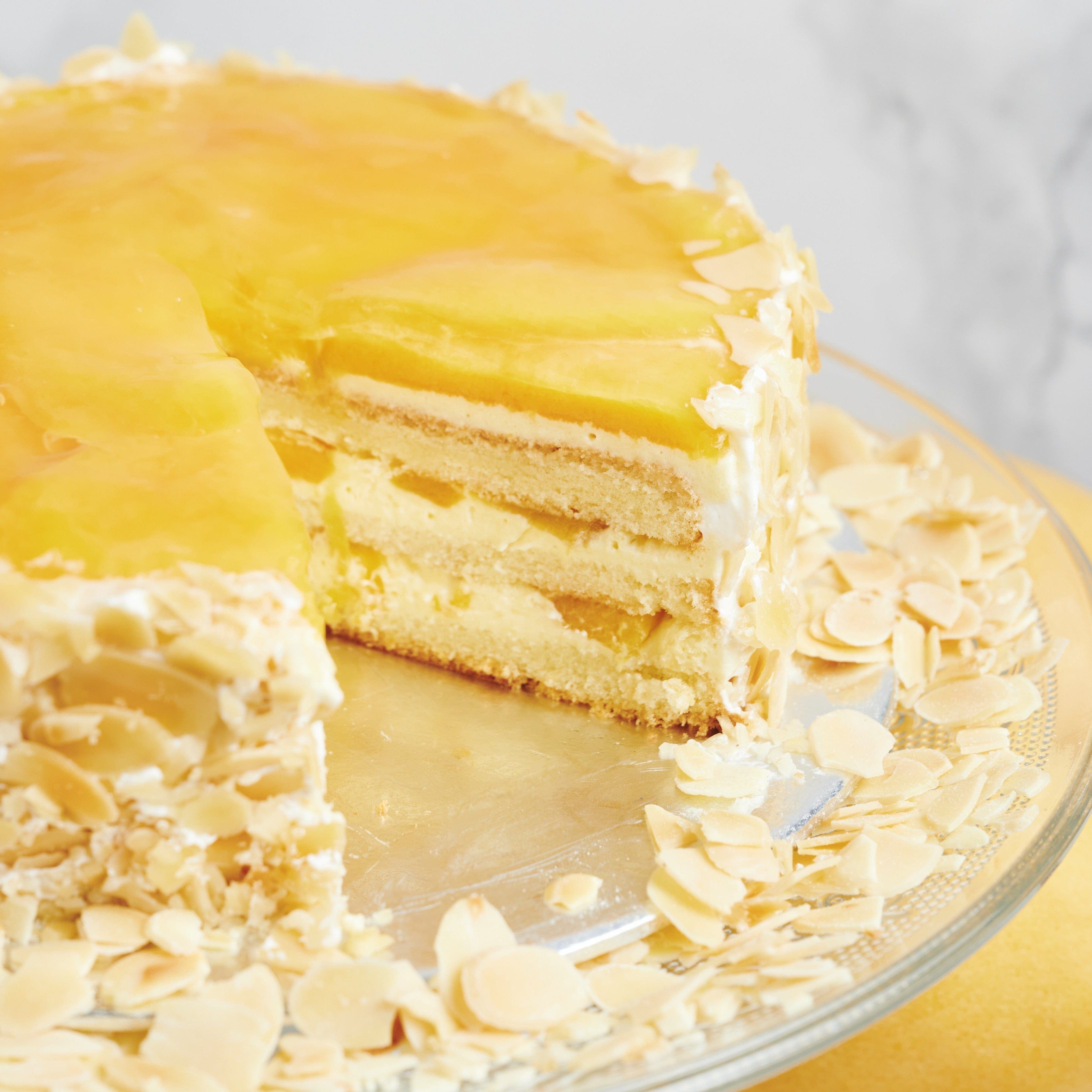Fresh Mango Splash Cake Eggless