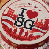 Singapore National Day Cake 2026