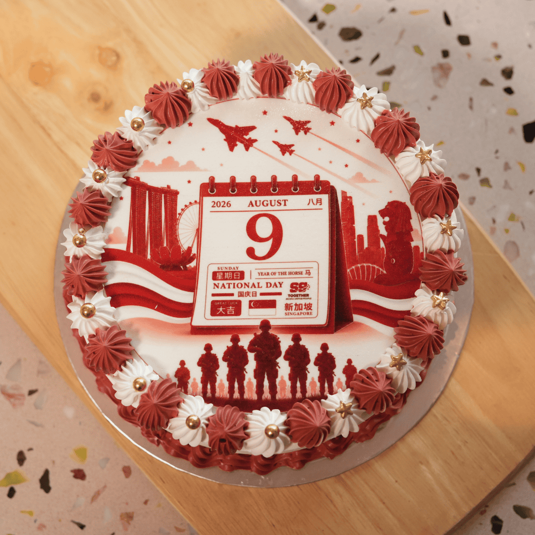 Singapore National Day Cake 2026