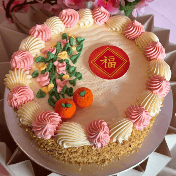 Vanilla Buttercream with Peanut Side (CNY Deco)