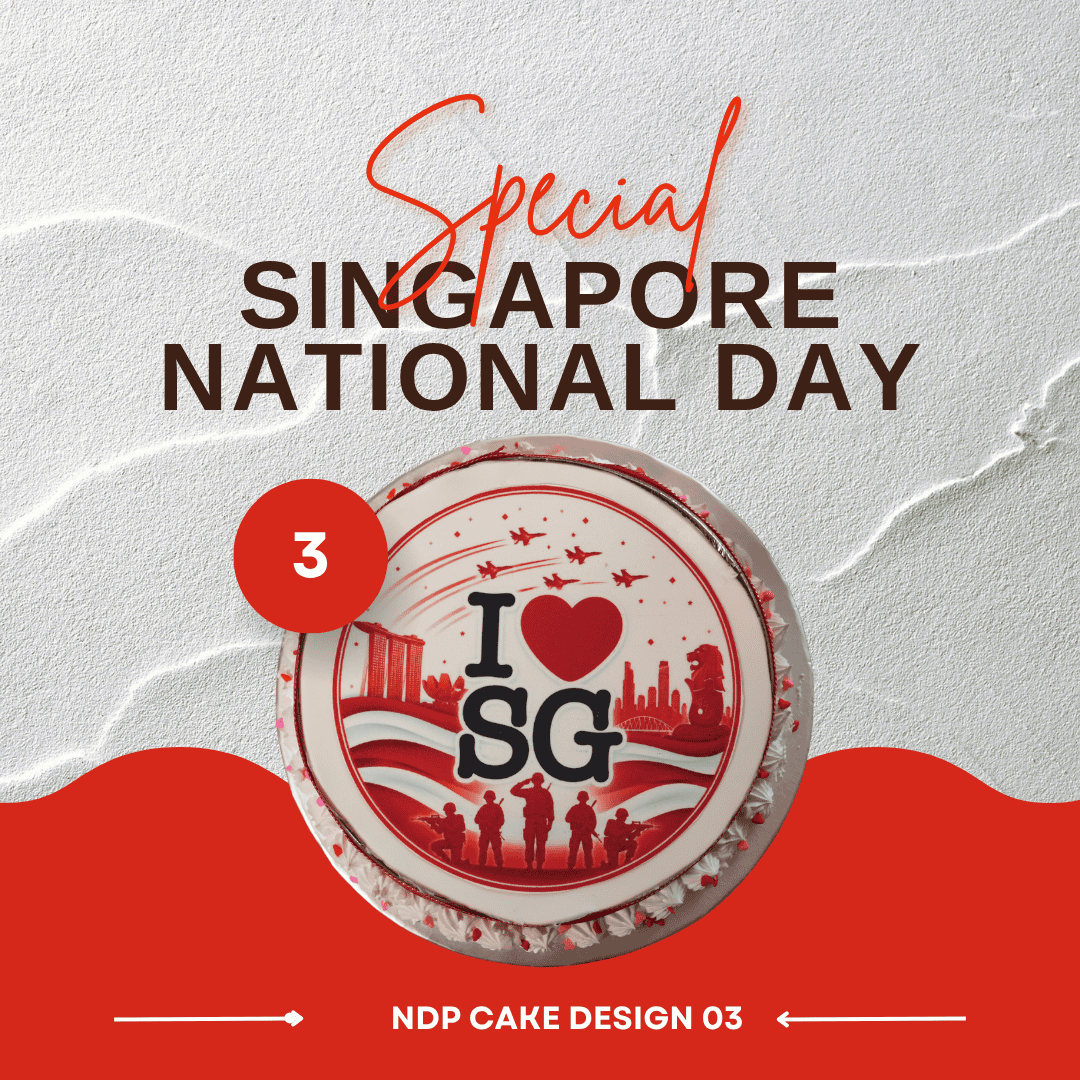 Singapore National Day Cake 2026