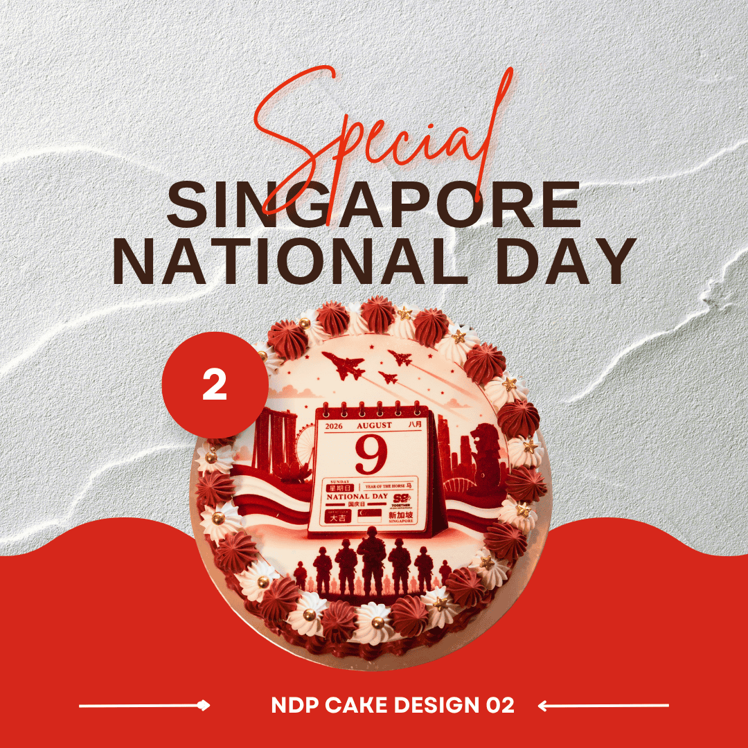 Singapore National Day Cake 2026