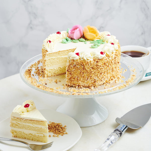 Buy/Send Vanilla Buttercream Cake Half Kg Eggless Online- FNP