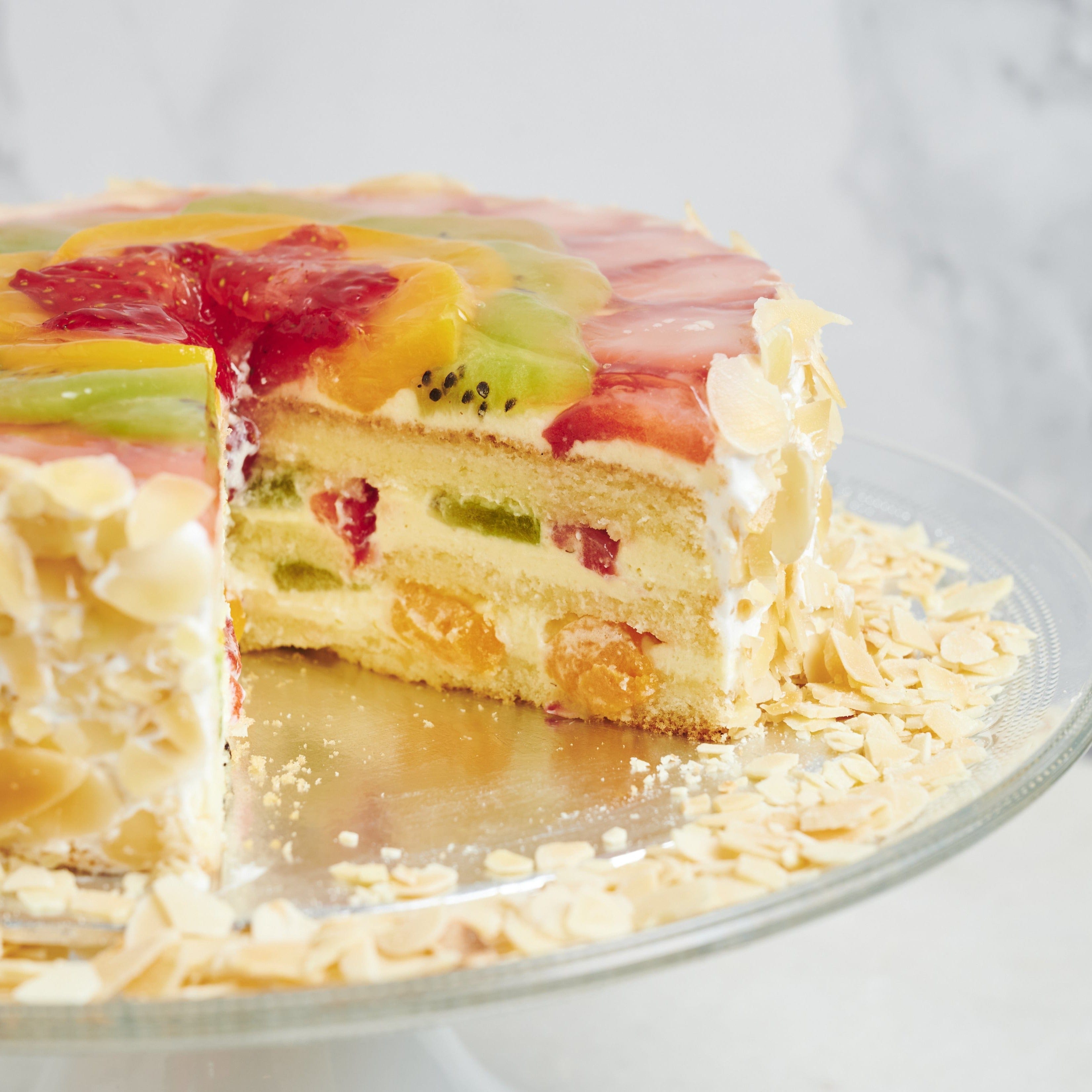 Mixed Fresh Fruit Flan