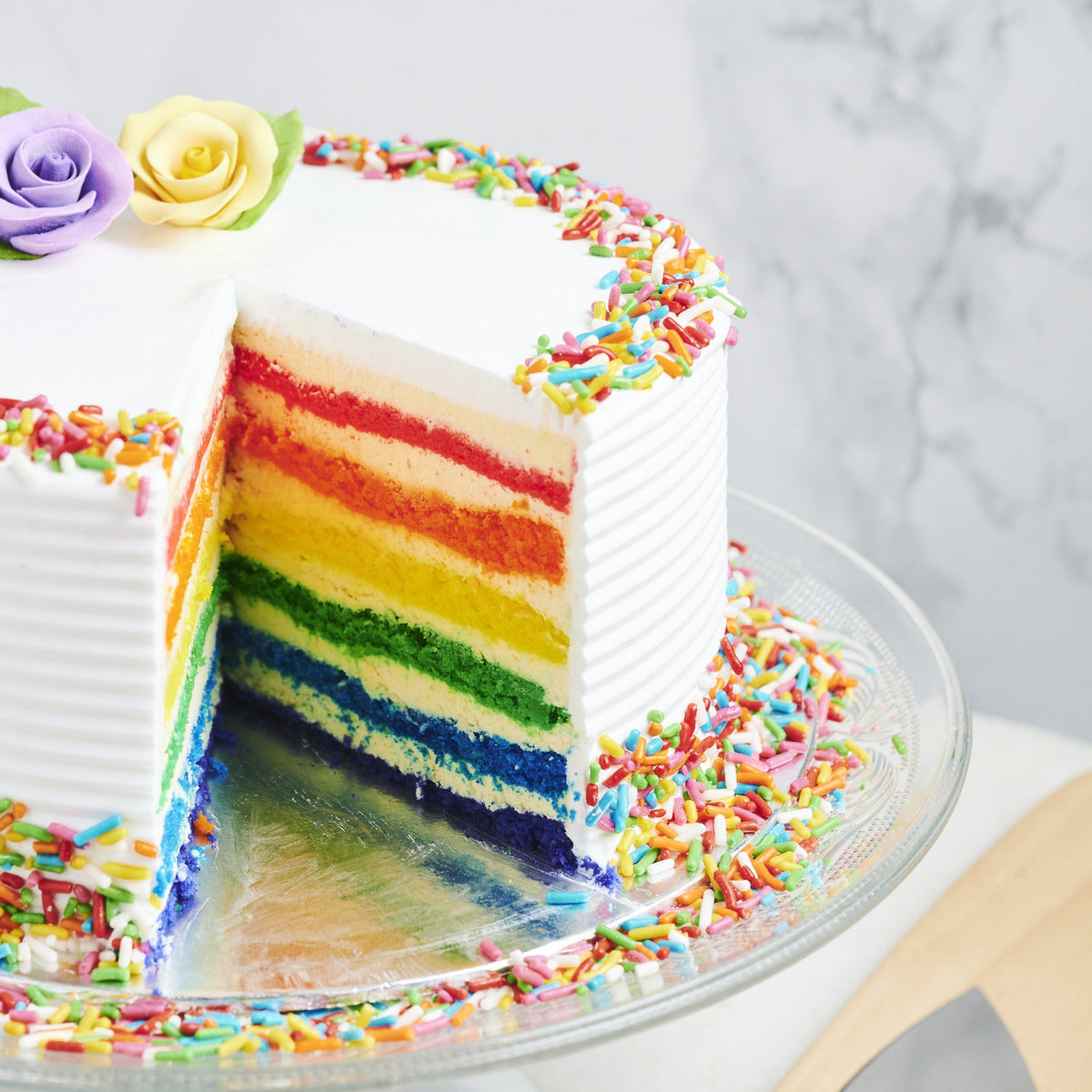 Rainbow Cake Singapore– Temptations Cake Delivery – Temptations Cakes Shop