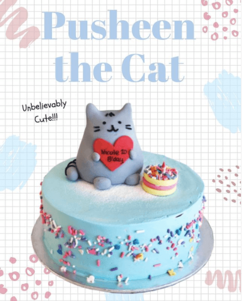 Lily Cakes - Pusheen Cat birthday cake! | Facebook